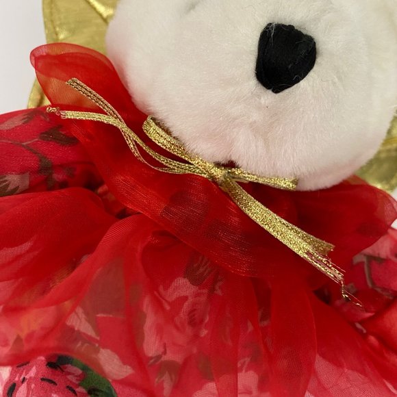 TB Trading Christmas Holiday Angel Teddy Bear Plush - Picture 4 of 7